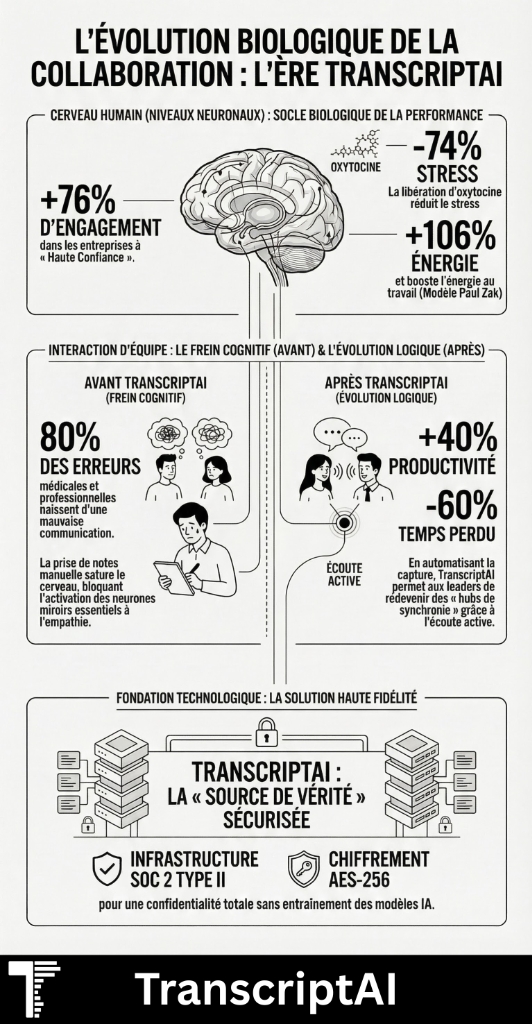 La Neuroscience de la Confiance : Pourquoi le Contact Visuel est le Meilleur Atout de Vente Infographic